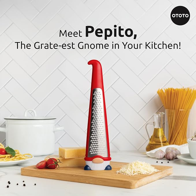 OTOTO Grater - Stainless Steel, BPA Free, Dishwasher Safe, Fun Kitchen Gadget - Image 3