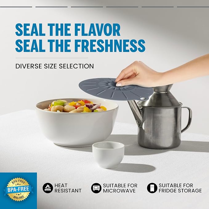 Microwave Cover Silicone Lids - Image 5