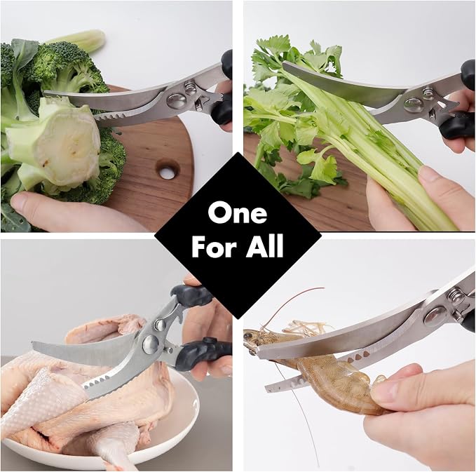 Heavy Duty Poultry Shears, Kitchen Scissors - Image 8