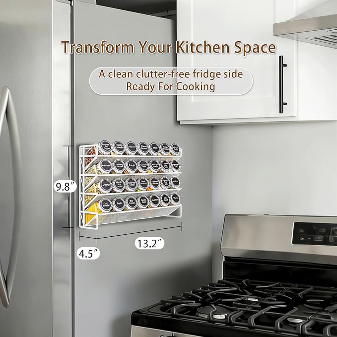 UVIAHOMI Magnetic Spice Rack Organizer - Image 2