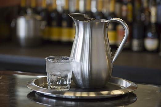 Service Ideas WPB2BSNG Water and Cold Beverage Pitcher, No Ice Guard, Bell - Image 2