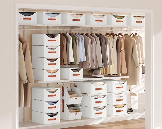 Homsorout Stackable Storage Drawers - Image 2