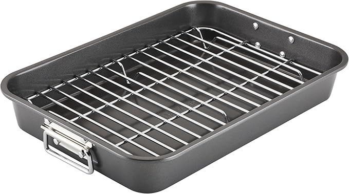 Farberware Bakeware Nonstick Steel Roaster by Farberware