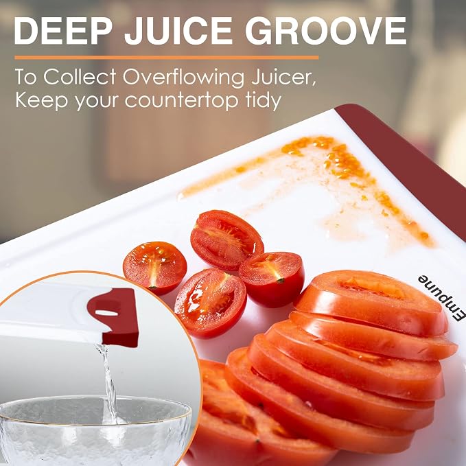 Empune Extra Large Cutting Boards, Plastic Cutting Boards - Image 5