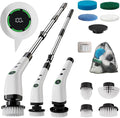 Electric Bathroom Cleaning Brush, Cordless Spin Scrubber Full Body Waterproof by Swyprrix