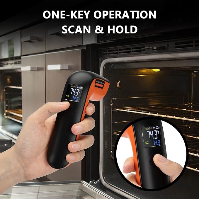 Rechargeable Infrared Thermometer Gun - Image 3