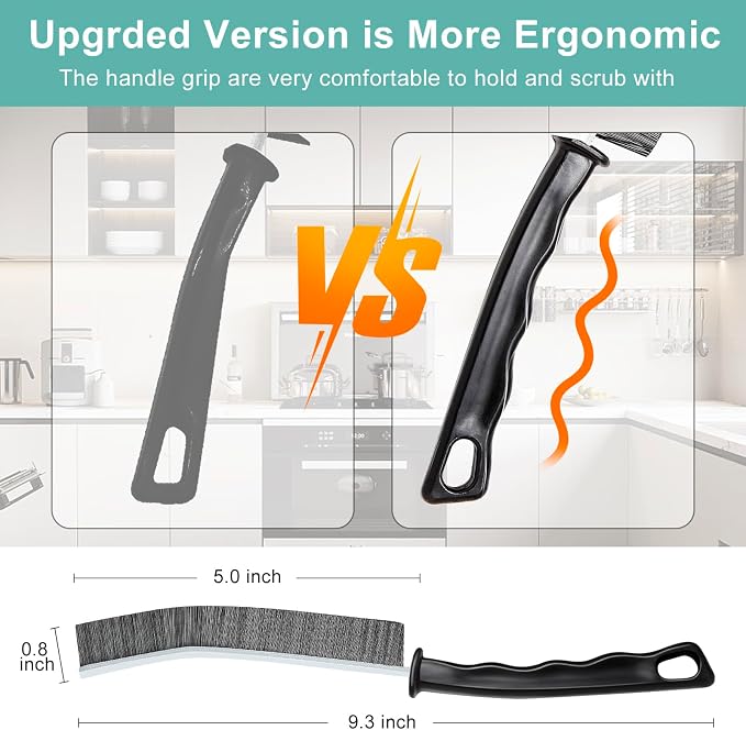 Crevice Cleaning Brush，Hard-Bristled Grout Brush，2026 New Multifunctional Gap - Image 6