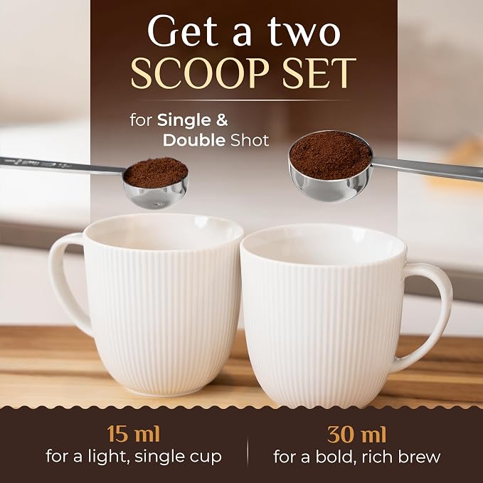 Orblue Premium Coffee Scoop Set - Image 3