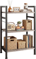 DUMOS 3 Tiers Bookshelf, Classical Book Shelf, Tall Display Shelves in Living by DumosLifestyle