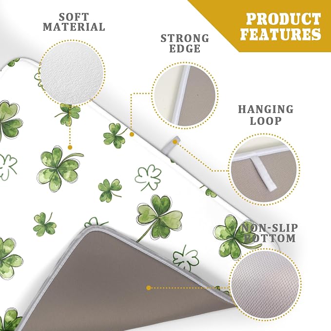 St Patricks Day Dish Drying Mat - Image 4
