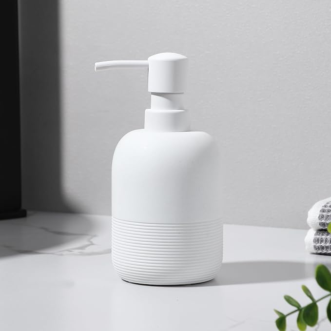 GalDal Soap Dispenser White, Hand Soap Lotion Dispenser - Image 4