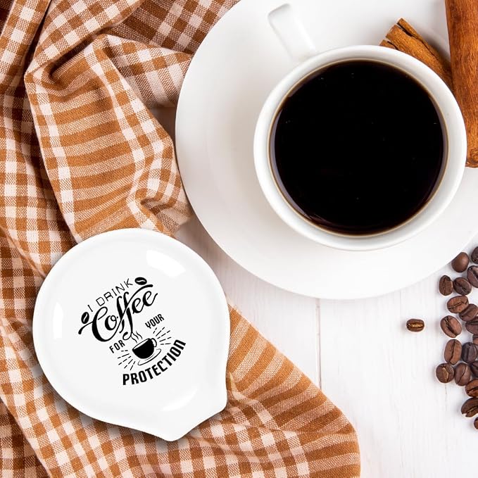 Funny Coffee Spoon Holder-Coffee Spoon Rest-Cafe Bar Station Accessories-I - Image 5
