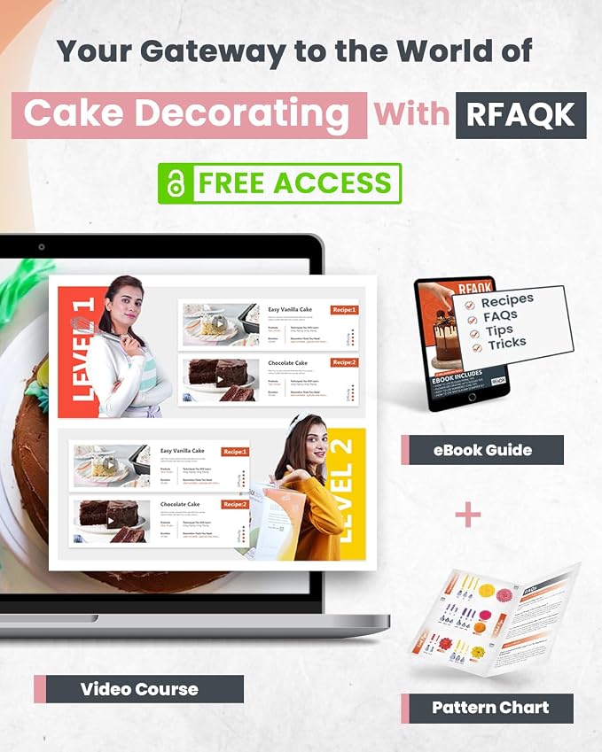 RFAQK 90PCs Cake Decorating Kit - Image 6