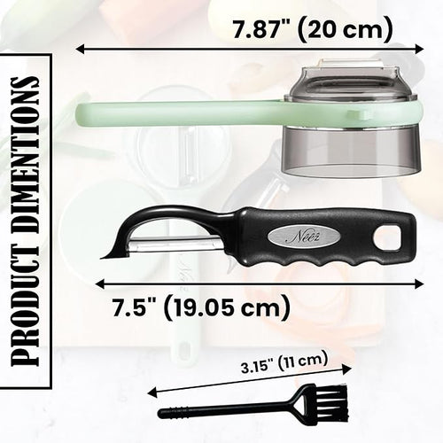 3-Pack Swivel Vegetable Peeler + Fruit Peeler - Image 2