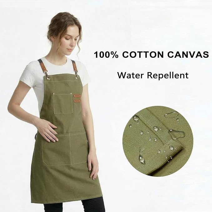 ZOMAO Chef Apron for Women Men - Image 2