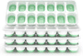 ChefAide Ice Cube Tray with Lid, 4 Packs 56 Cubes Durable Stackable Ice Cube by ChefAide