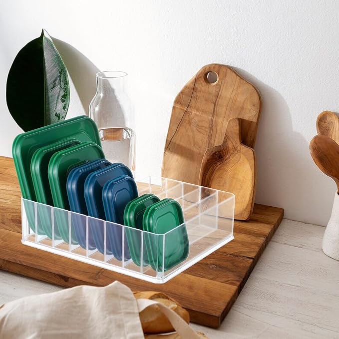 Rainmae Lid Organizer for Food Storage Container, Kitchen Pantry Lid Holder - Image 6