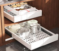 Pull Out Cabinet Organizer,4-Side Expandable to Maximize Cabinet