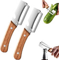 2 Pack 2 in 1 Multifunctional Vegetable Peeler, Sharp Stainless Steel Blade by Unknown