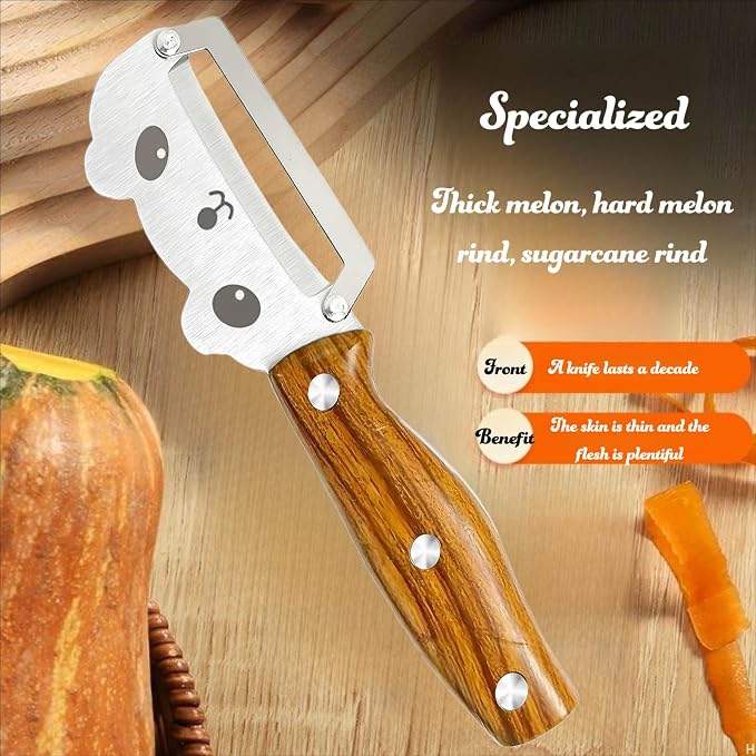 Vegetable Peeler Sharp Stainless Steel Blades - Image 6