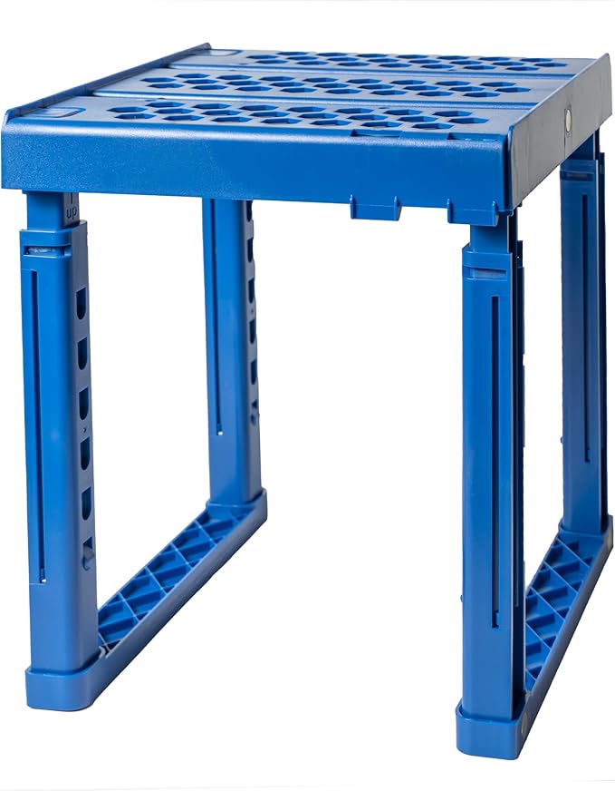 Piffny Locker Organizer Shelf， Adjustable Width and Height, Ideal Locker Shelf by Piffny