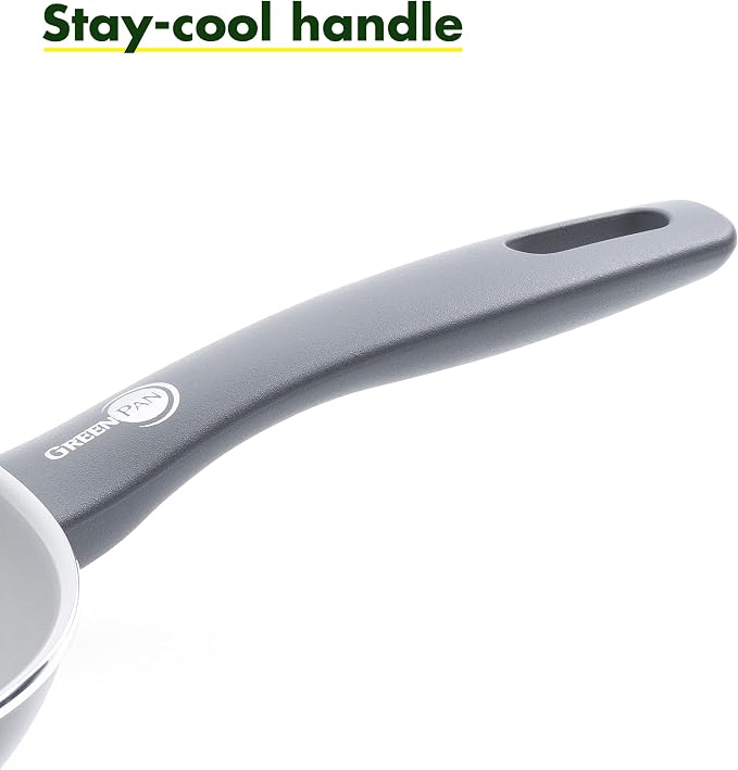 GreenPan Dover Healthy Ceramic Nonstick, Dishwasher Safe, Comfort Grip Handle - Image 3