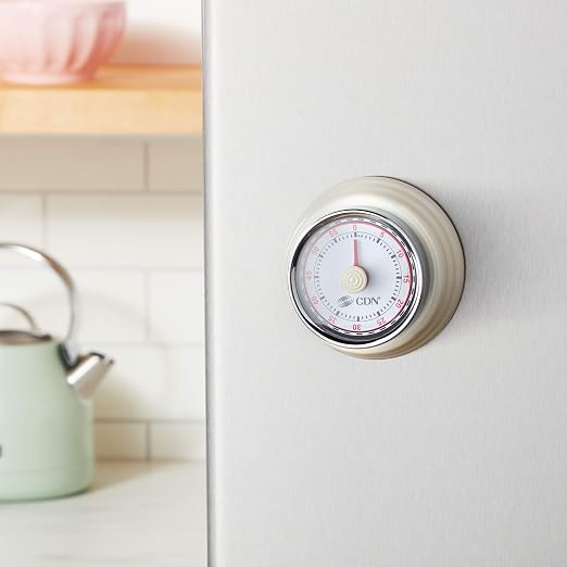 CDN Compact 60 Min Mechanical Timer-White - Image 4