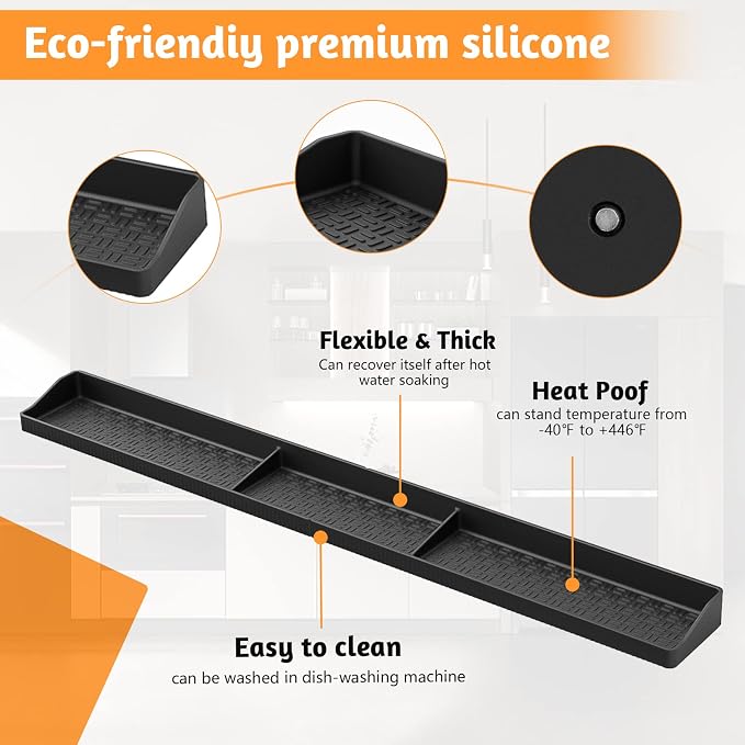 Foeacry Magnetic Stove Top Shelf 30 Inch - Image 5