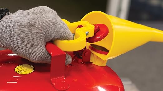 Eagle Plastic Funnel for Type I Metal Safety Cans, Made of Chemically Resistant - Image 4