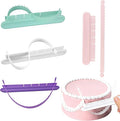 4PCS Cake Arch Guide Tool, Adjustable Fondant Cake Arc Ruler, Practical Baking by BADAO