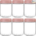 NETANY 6-pack 16oz Glass jars by NETANY