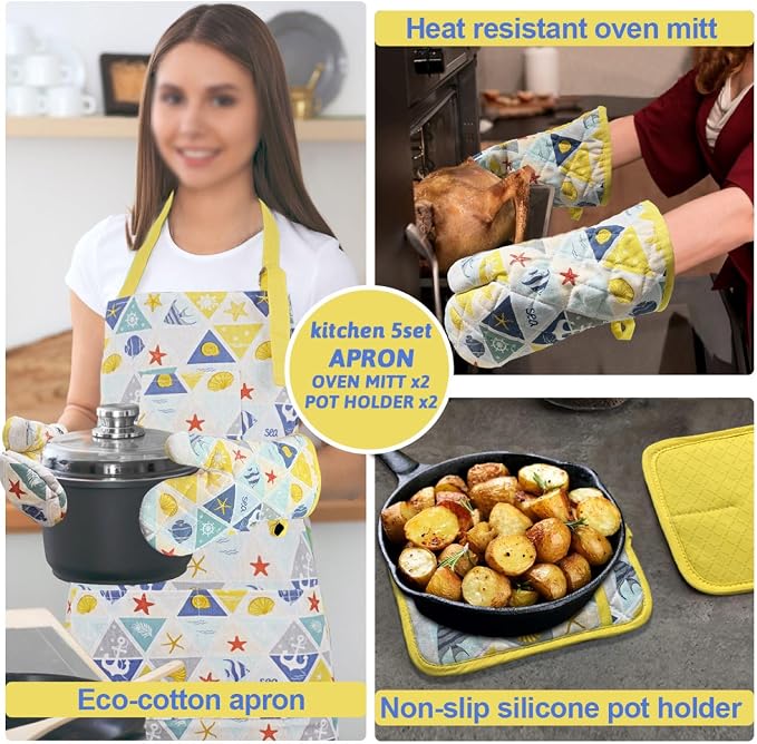 Alselo Oven Mitts and Pot Holders - Image 2