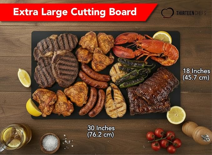 Thirteen Chefs 30x18 Extra Large Cutting Board - Image 2