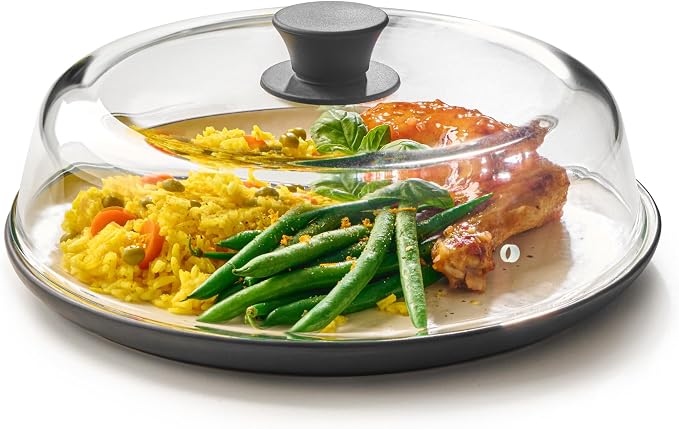 Le'raze 10inch Glass Microwave Splatter Cover - Image 7