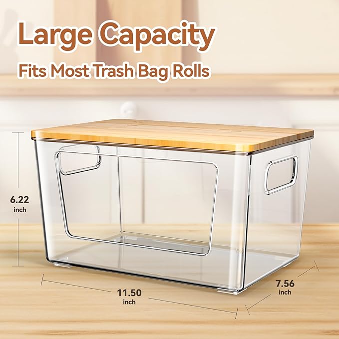 spospo 4 Pack Trash Bag Holder - Image 2