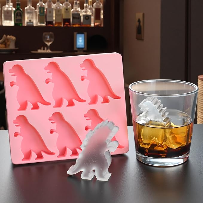 Monster Ice Mold, Dinosaur Ice Cube Tray, Homemade Flavored Frozen Large - Image 3