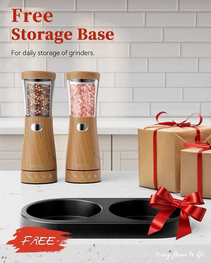 Electric Salt and Pepper Grinder Set - Image 9