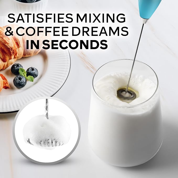 Zulay Kitchen Powerful Milk Frother Wand - Image 2
