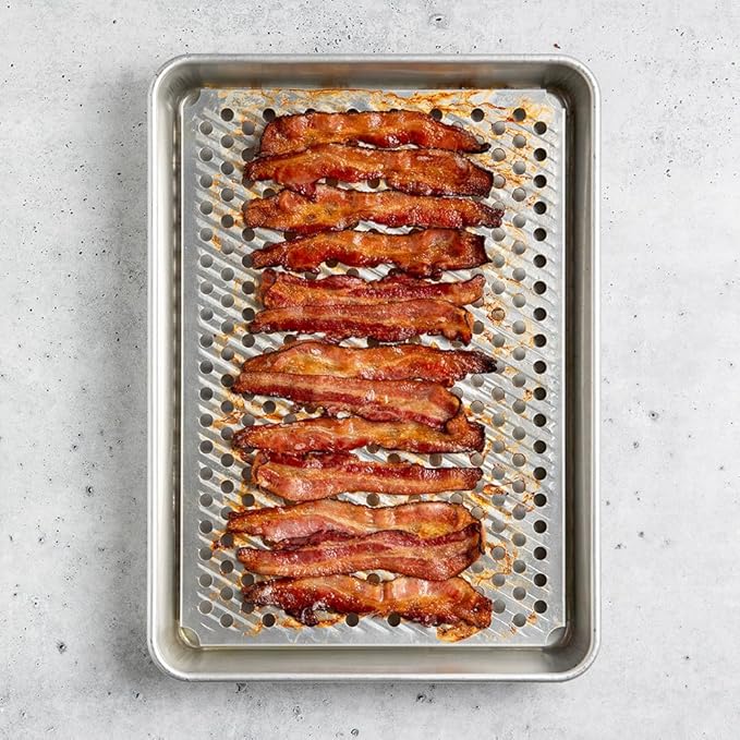 Nordic Ware Naturals High Sided Half Sheet Pan - Image 3