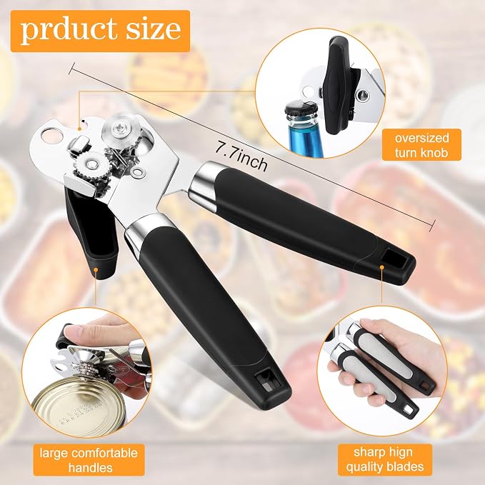 Gisafai 6 Pcs Manual Can Opener - Image 2