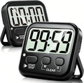 Antonki 2 Pack Digital Timer for Kids, Magnetic Countdown Kitchen Timers for by Antonki
