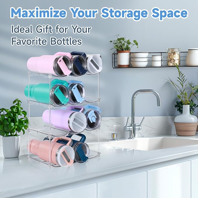 Stackable Water Bottle Organizer - Image 6