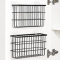 Sinnsally 2 Pack Cabinet Door Organizer, Self Adhesive Lid Organizers Inside by UsefulKitchenTools