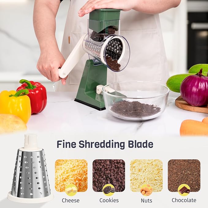 Upgraded Rotary Cheese Grater - Image 5