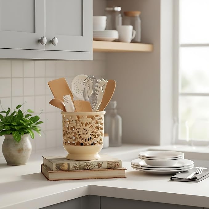 Farmhouse Kitchen Utensil Holder - Image 7