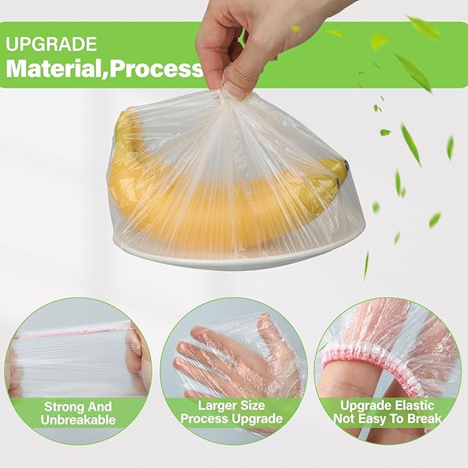 3rd Upgraded Plastic Bowl Covers, 3 Sizes Plastic Covers - Image 3