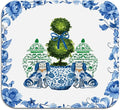 Chinoiserie Dish Drying Mat by Unknown