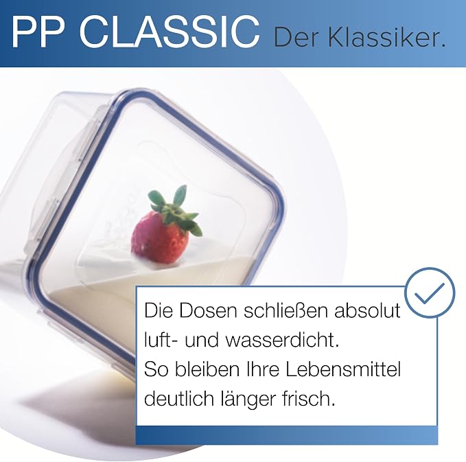 LOCK & LOCK Easy Essentials Food Storage lids/Airtight containers, BPA Free - Image 2