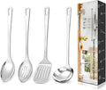 4 Pcs Cooking Utensils Set, Stainless Steel Kitchen Utensils, Heat Resistant by Unknown