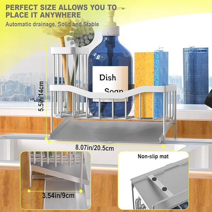 Maifan Sink Caddy Sponge Holder - Image 5